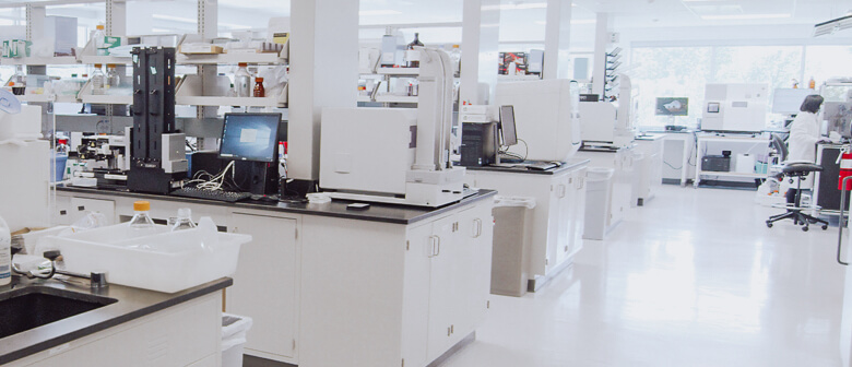 Intérieur d’un laboratoire